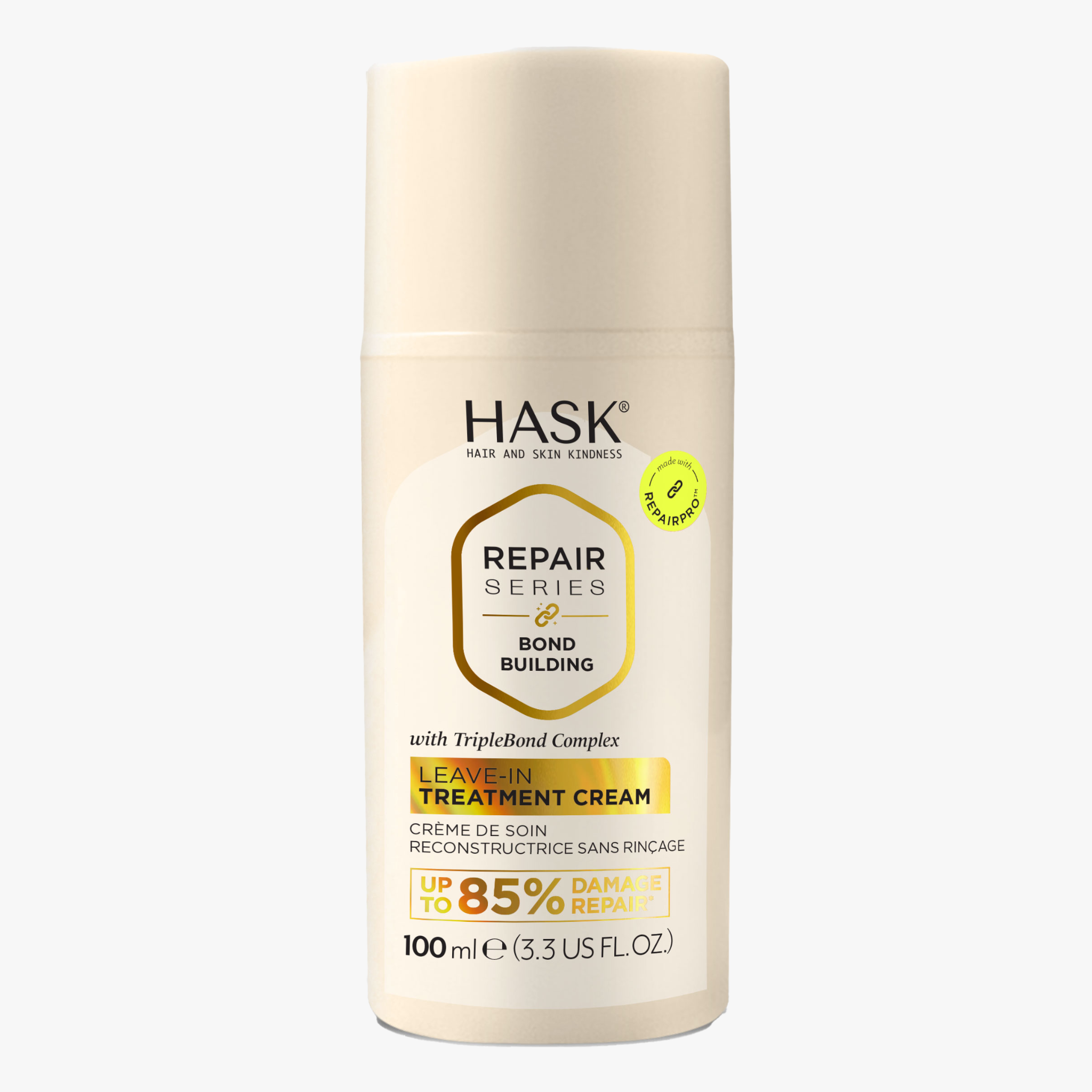 Hask Repair Series Bond Building Leave-In Treatment Cream 100ml