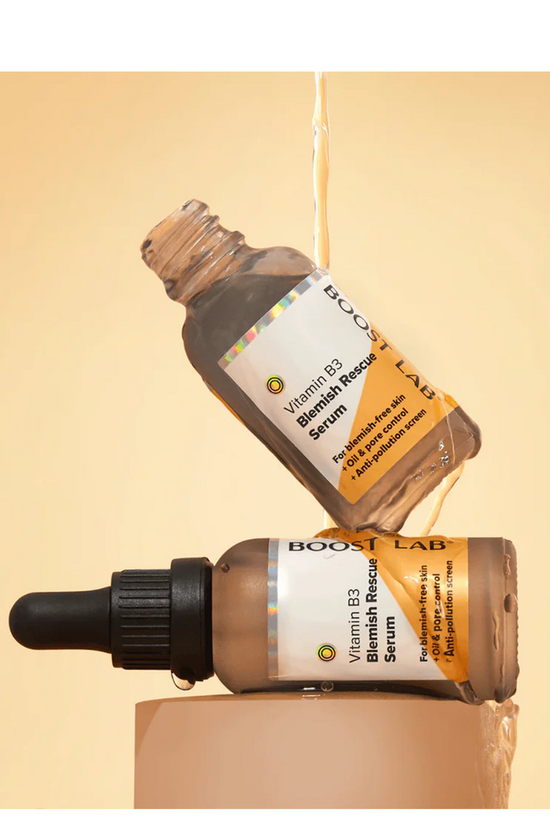 Boost Lab Vitamin B3 Blemish Rescue Serum 30ml Beauty Garage NZ