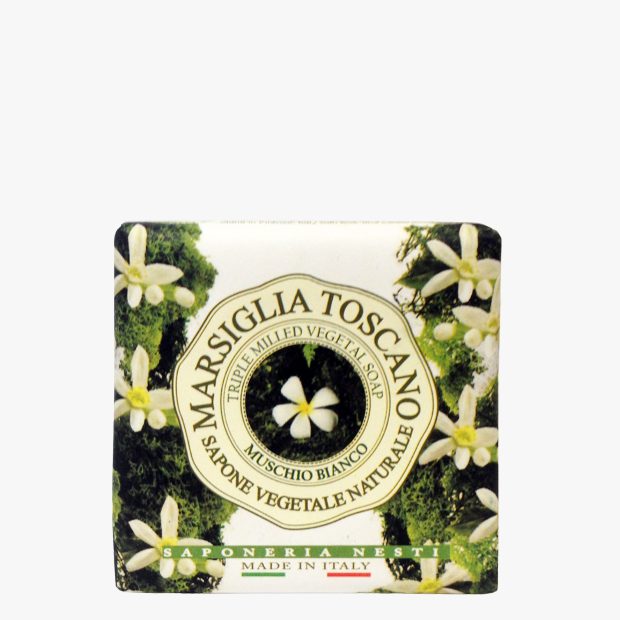 Nesti Dante Marsiglia Toscano Muschio Bianco White Musk Soap