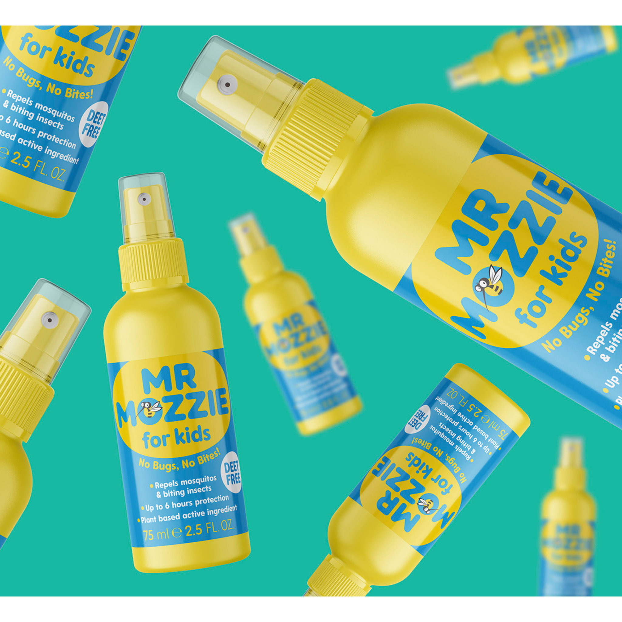 Mr Mozzie Kids Mosquito Repellent 15% Citrepel  75ml