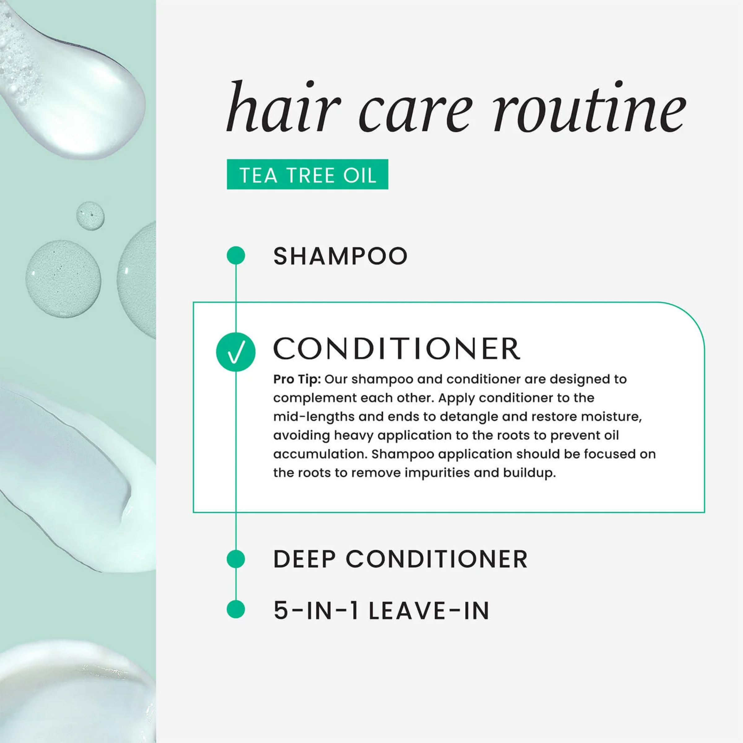 Hask Tea Tree Oil & Rosemary Invigorating Conditioner 355ml