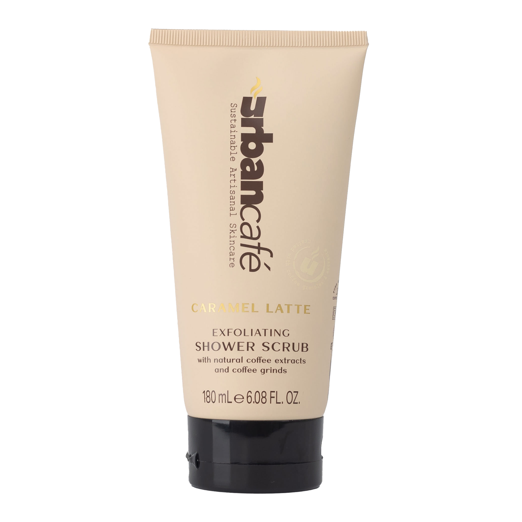 Urban Café Exfoliating Body Scrub Caramel Latte 180ml