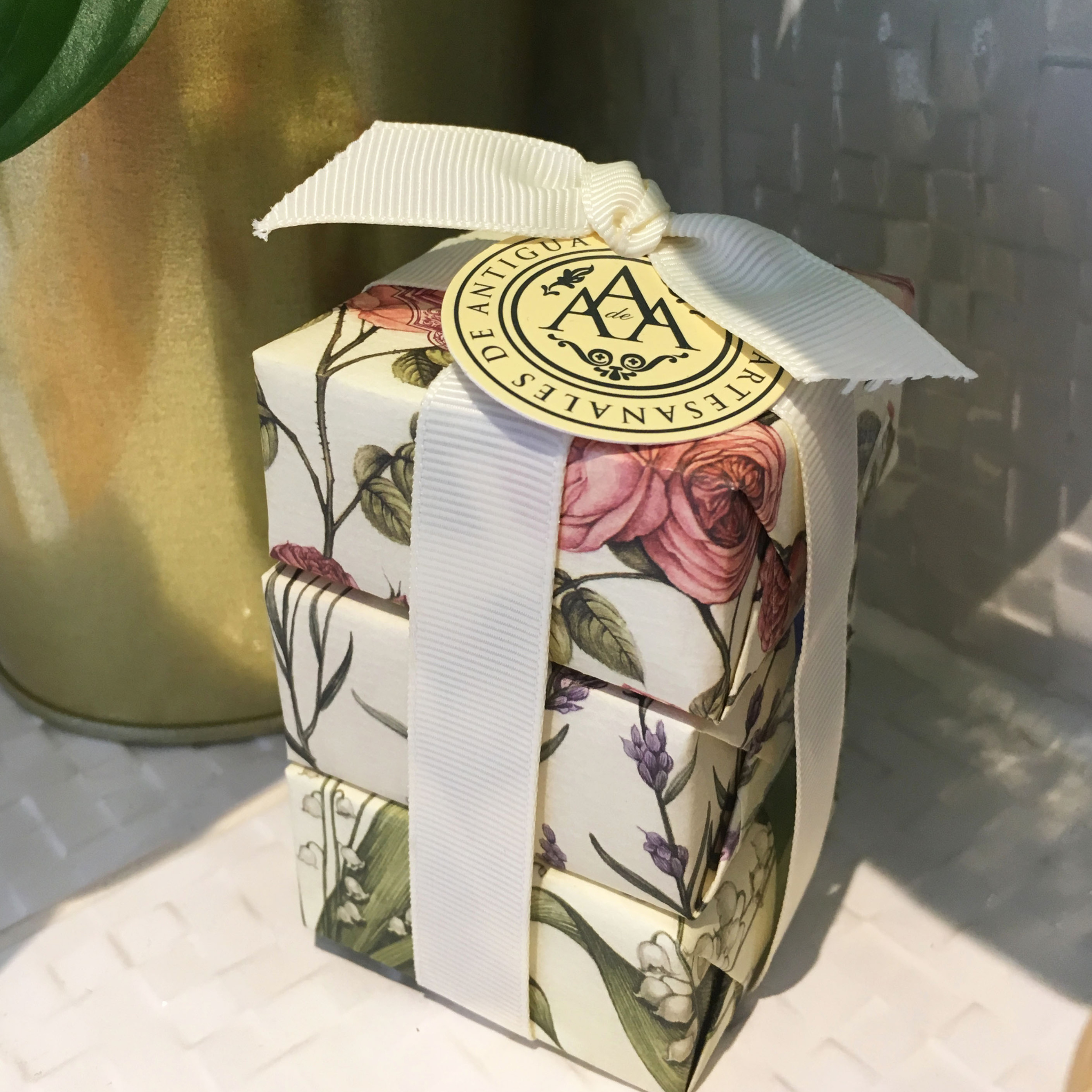 AAA Floral Soap Set 3 x 75g