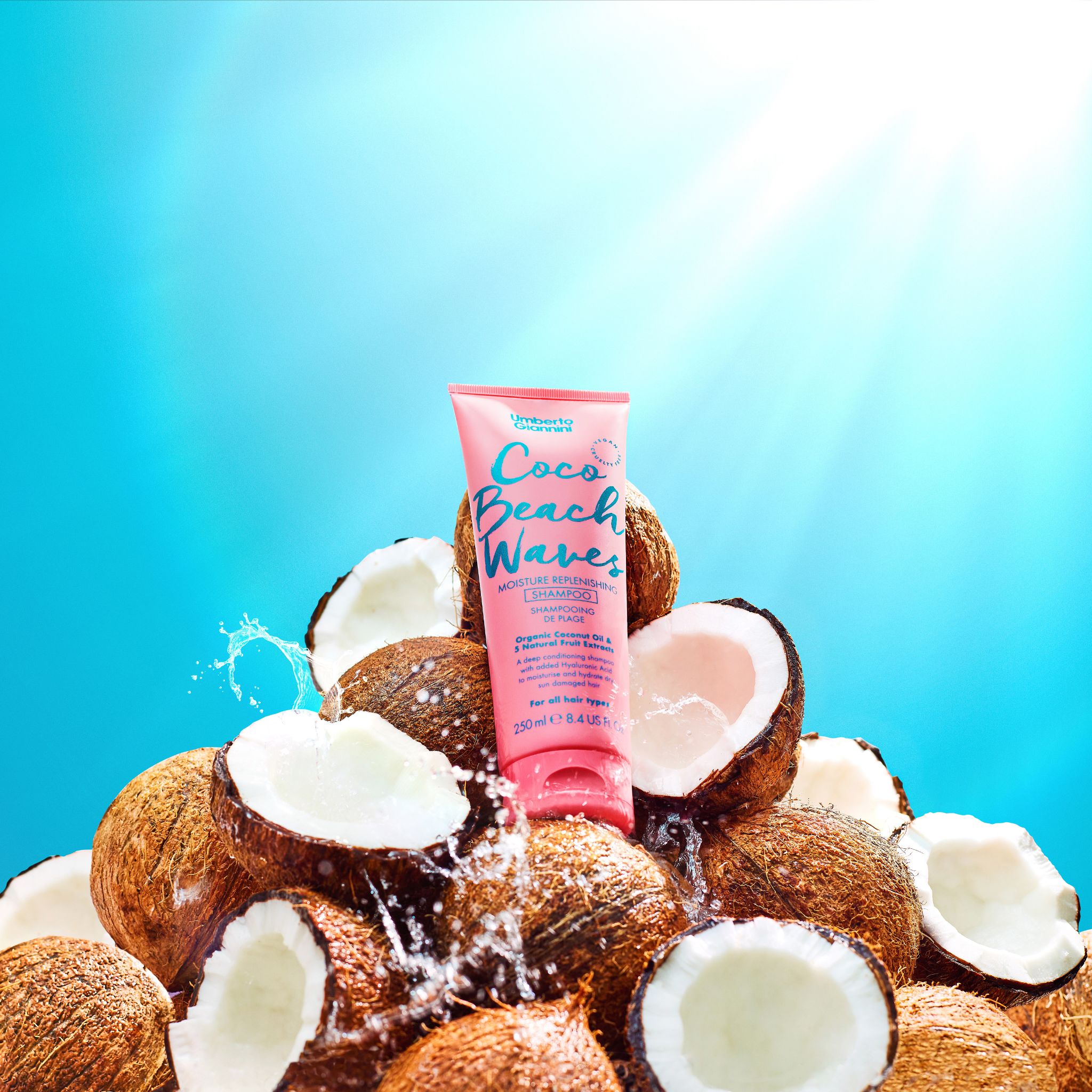 Umberto Giannini Coco Beach Waves Shampoo 250ml