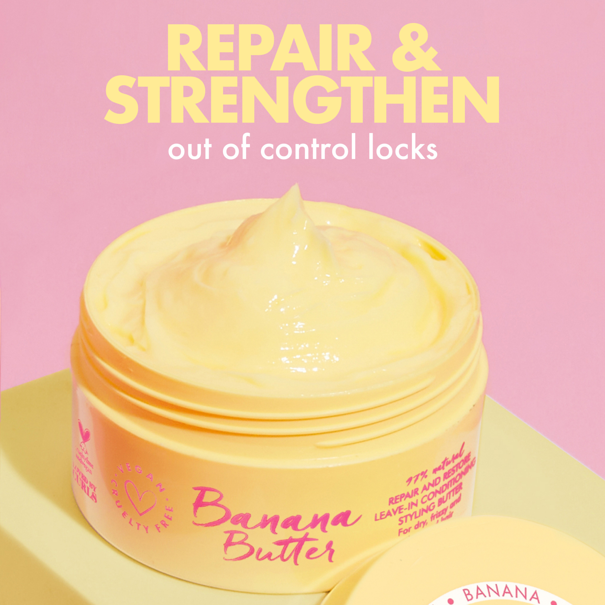 Umberto Giannini Banana Butter Vegan Leave-In Conditioner 200ml