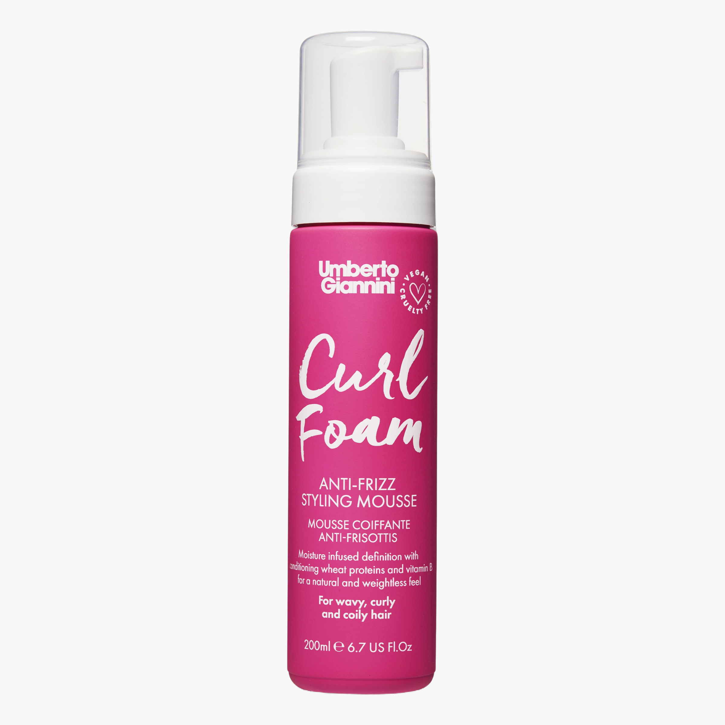 Umberto Giannini Curl Foam Styling Mousse 200ml