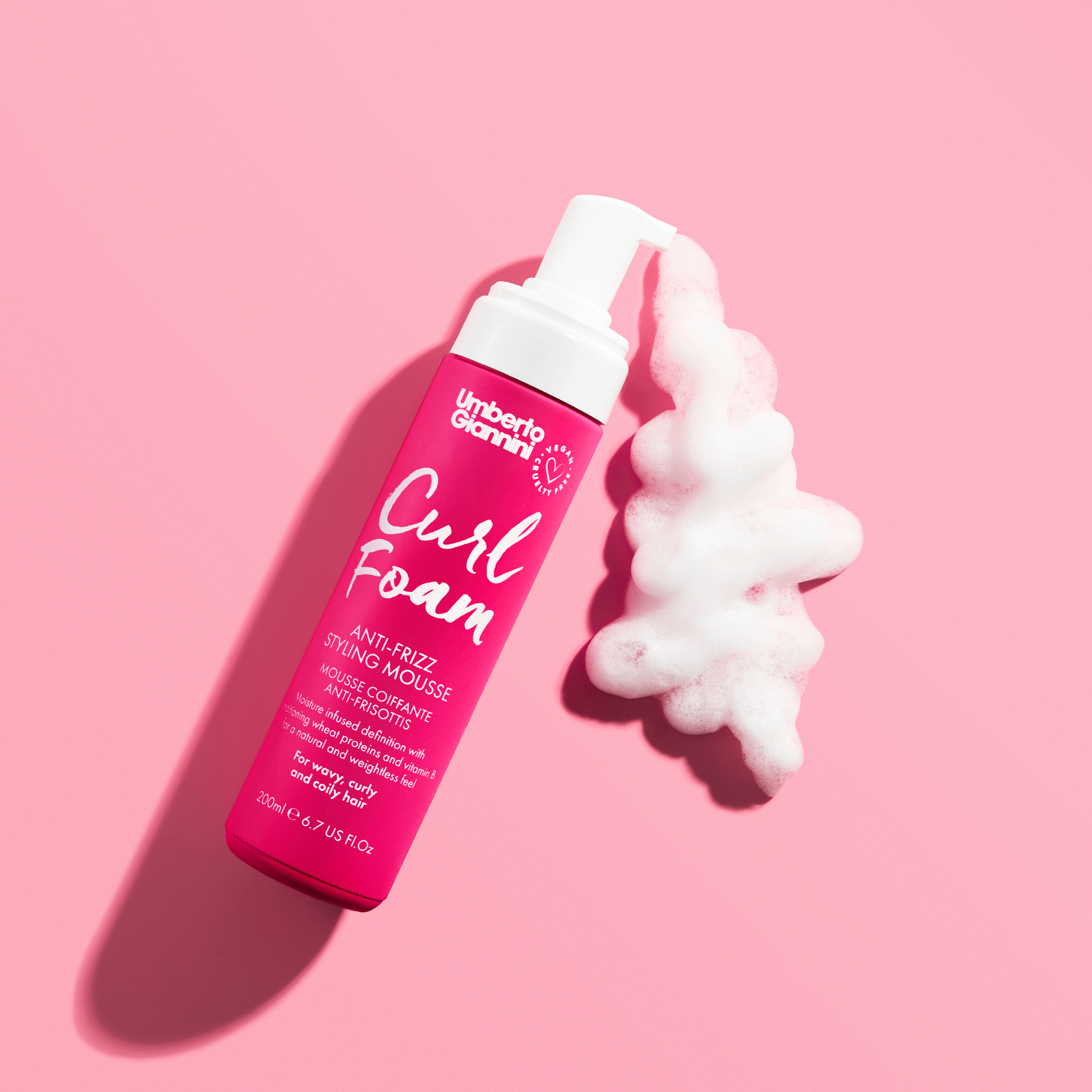 Umberto Giannini Curl Foam Styling Mousse 200ml