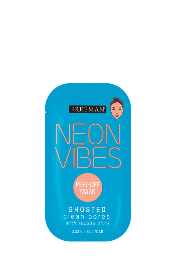 Freeman Neon Vibes Ghosted Clean Pores Peel-Off Mask 10ml
