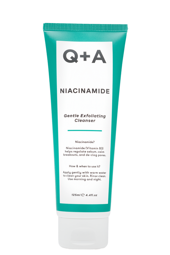 Q+A Niacinamide Exfoliating Cleanser 125ml