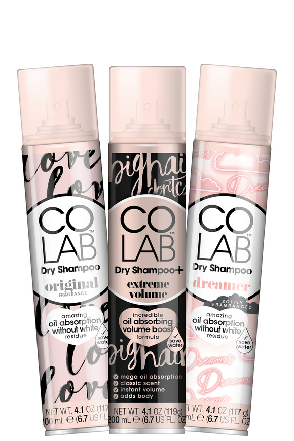 Co Lab Dry Shampoo 200ml (9 scents available)