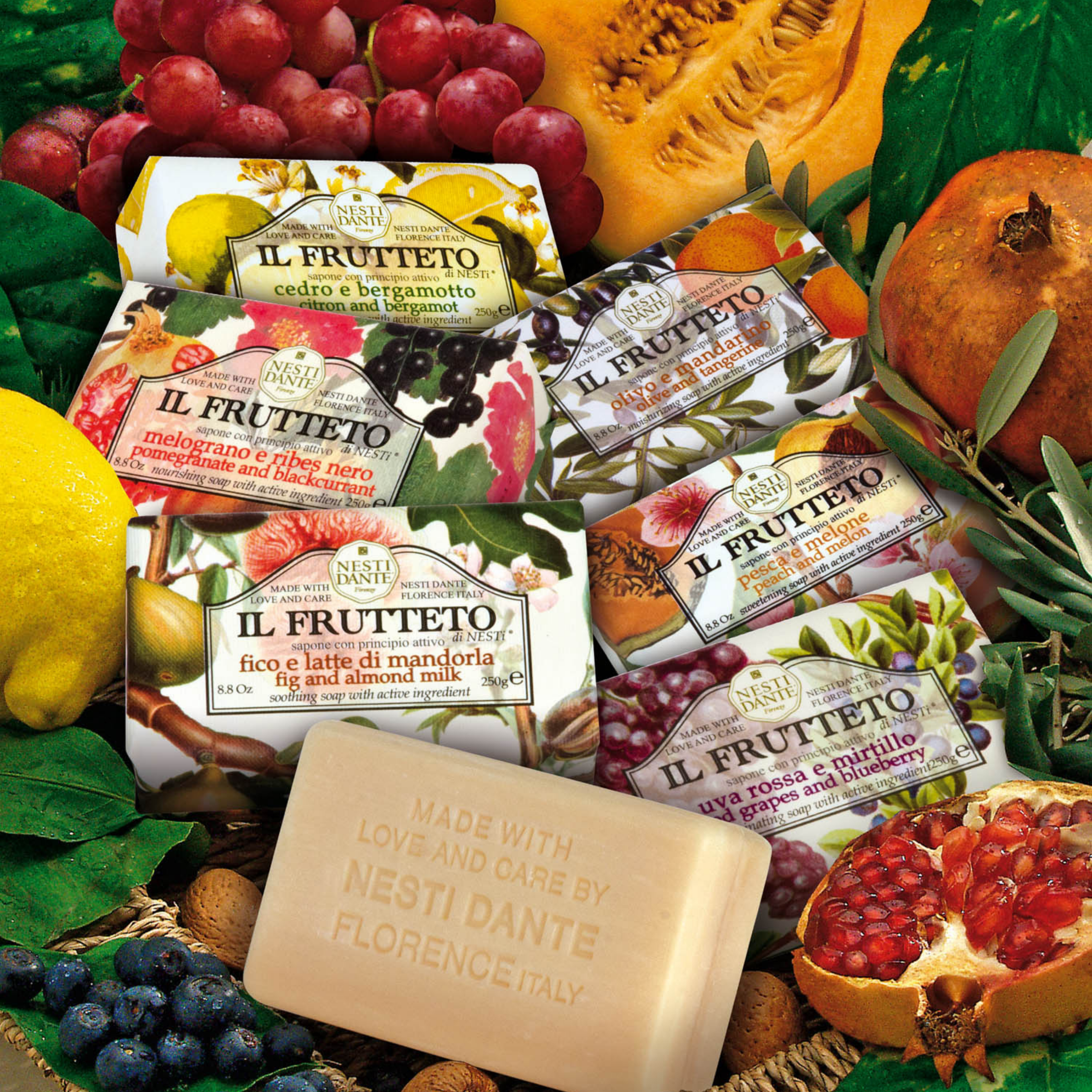 Nesti Dante Il Frutteto Pomegranate & Blackcurrant Soap