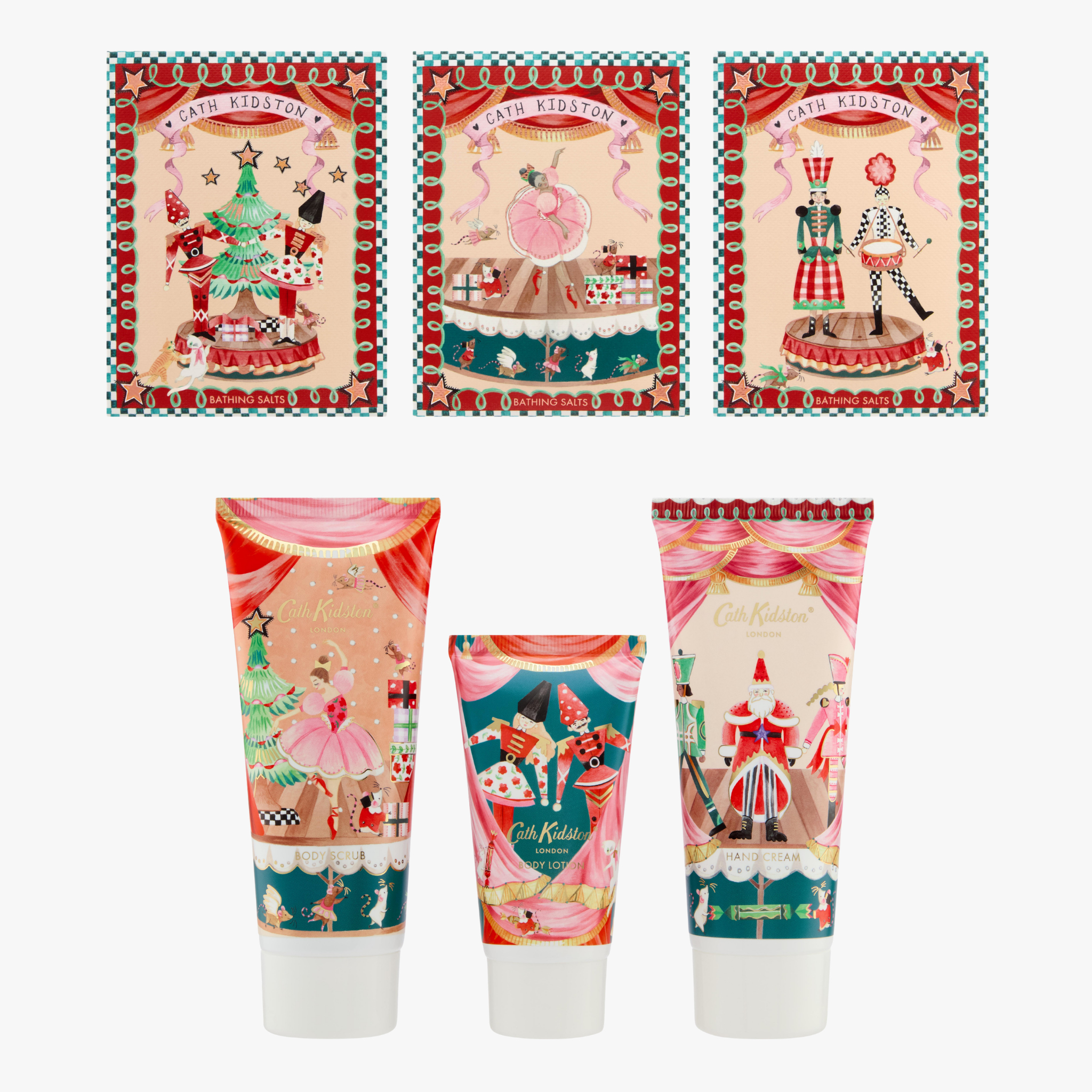 Cath Kidston Nutcracker Body Treats Tin