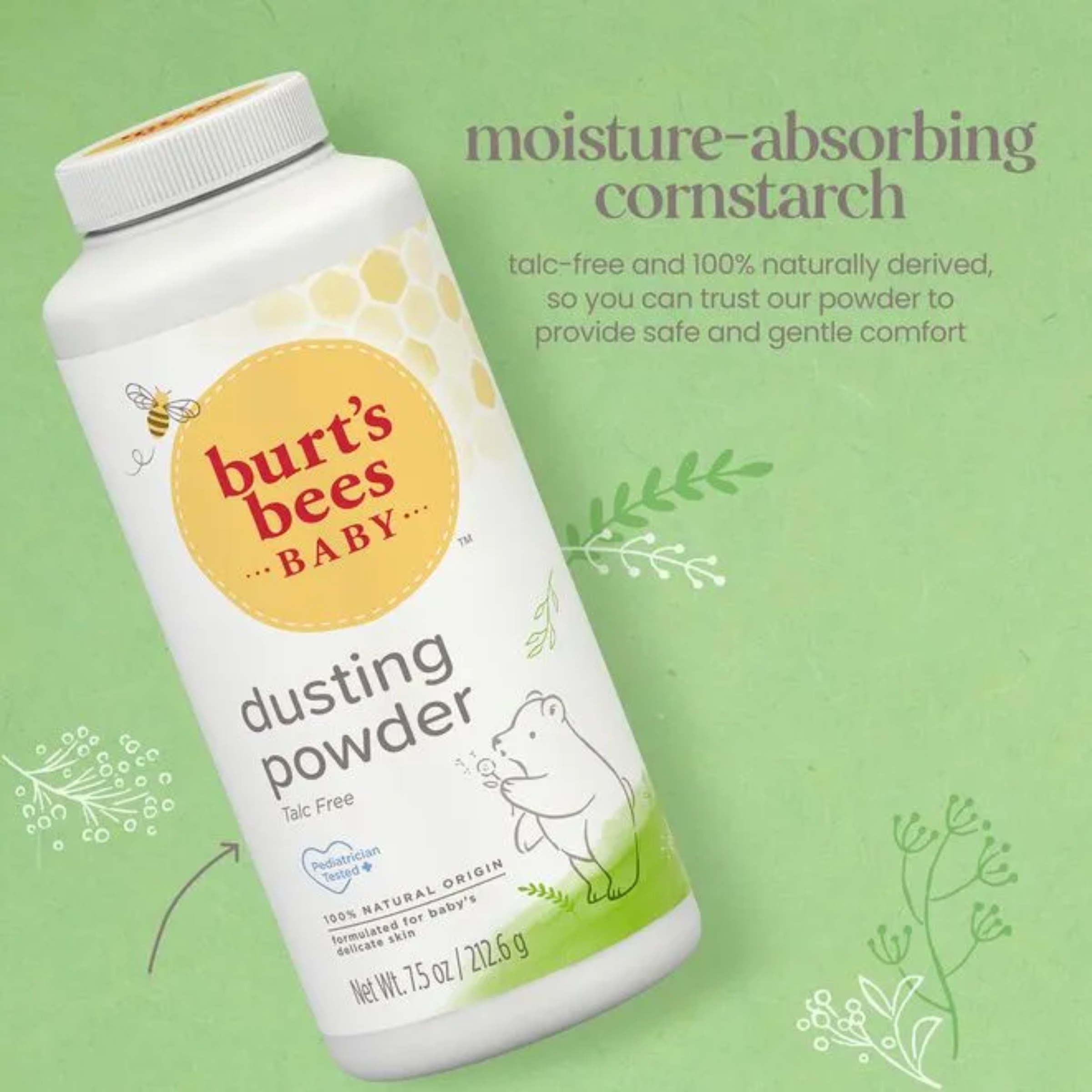 Burt's Bees Baby Dusting Powder 212g