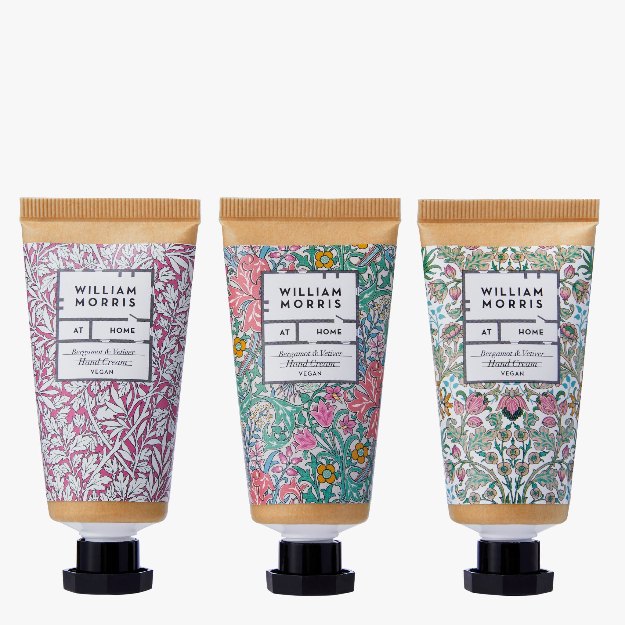 Heathcote & Ivory William Morris Golden Lily Hand Cream Trio