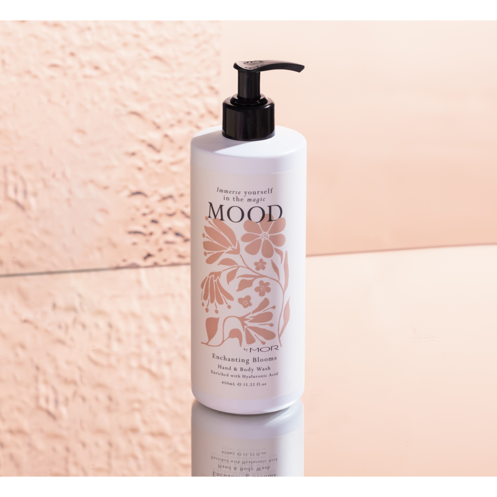 Mood By MOR Enchanting Blooms Hand & Body Wash 450ml