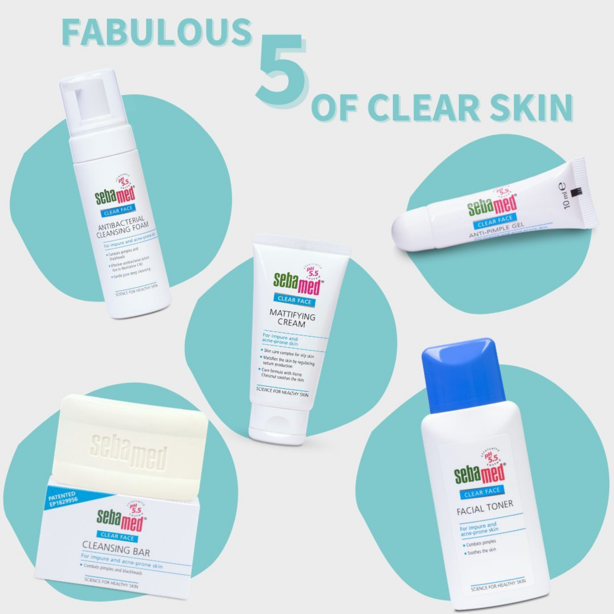 Sebamed Clear Face Mattifying Cream 50ml