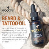 Woody's Beard & Tattoo Oil 30ml