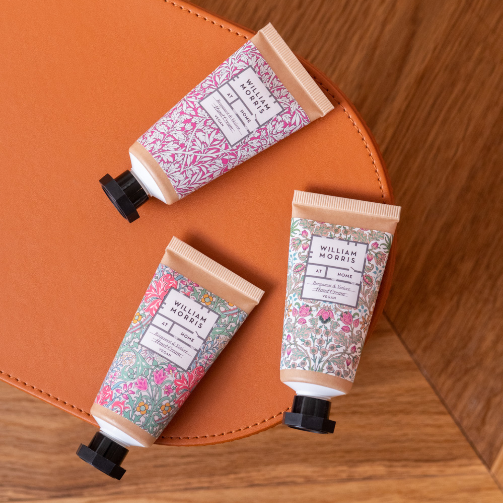 Heathcote & Ivory William Morris Golden Lily Hand Cream Trio