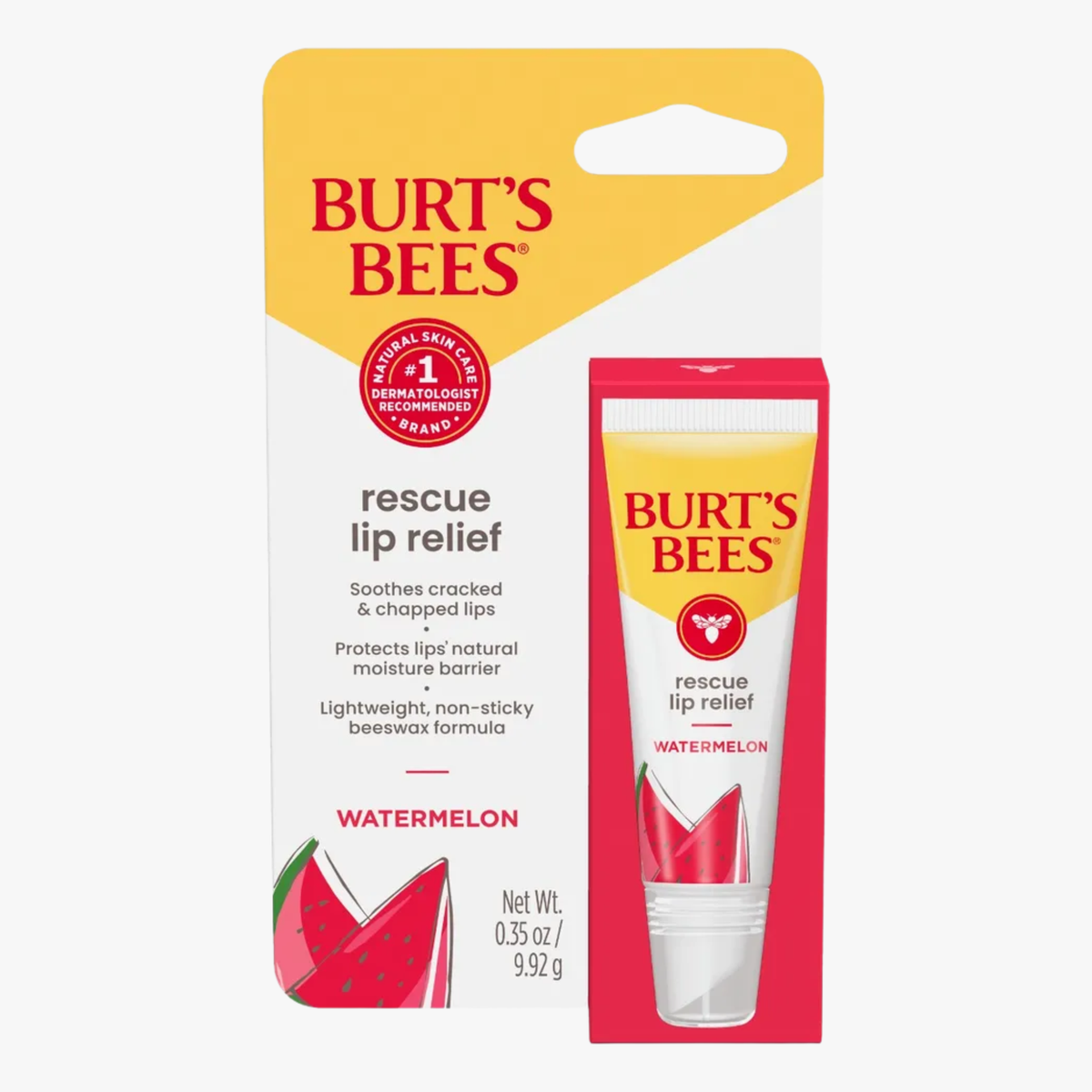 Burt's Bees Rescue Lip Relief Watermelon 9.92g
