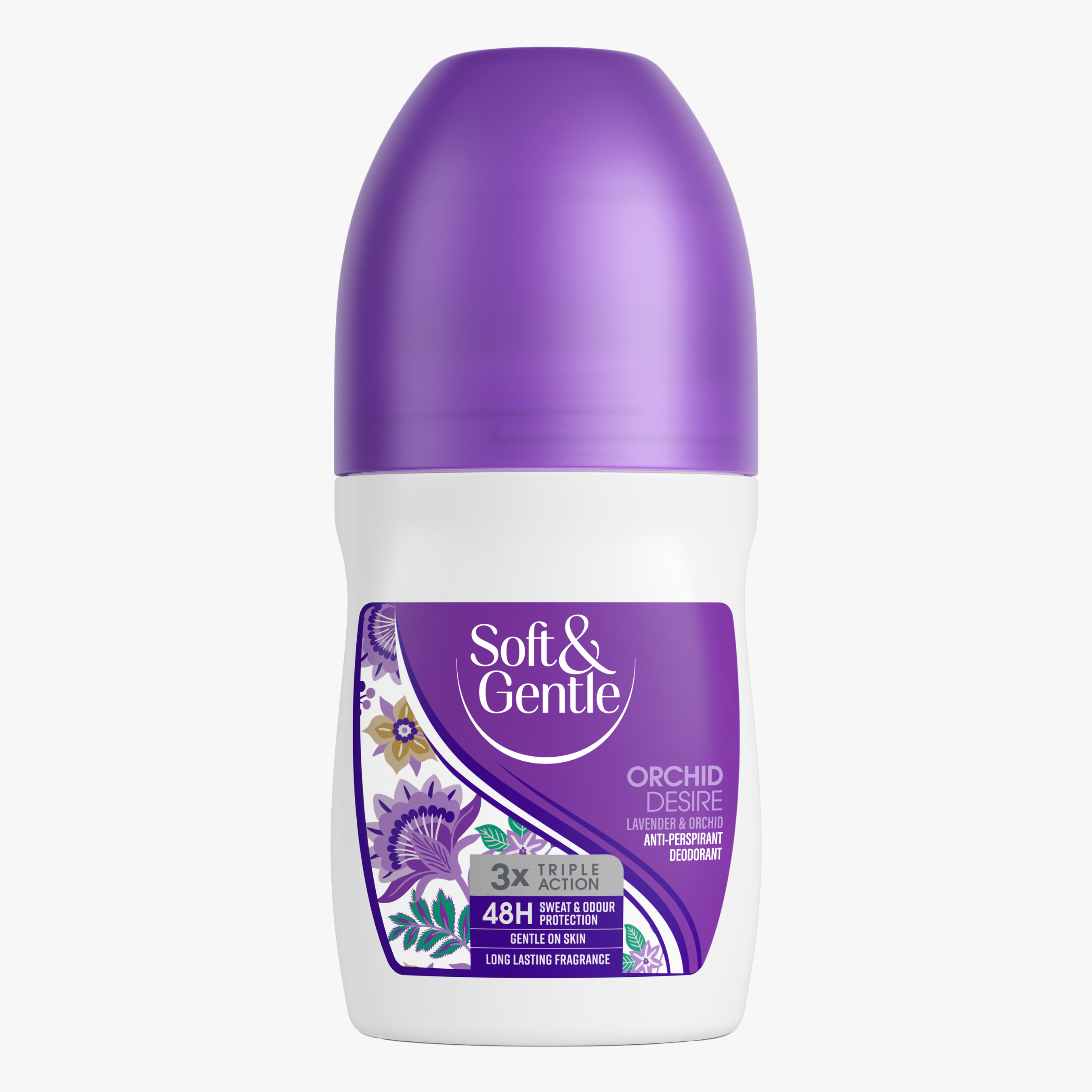Soft & Gentle Anti-Perspirant Roll-On Orchid Desire 50ml