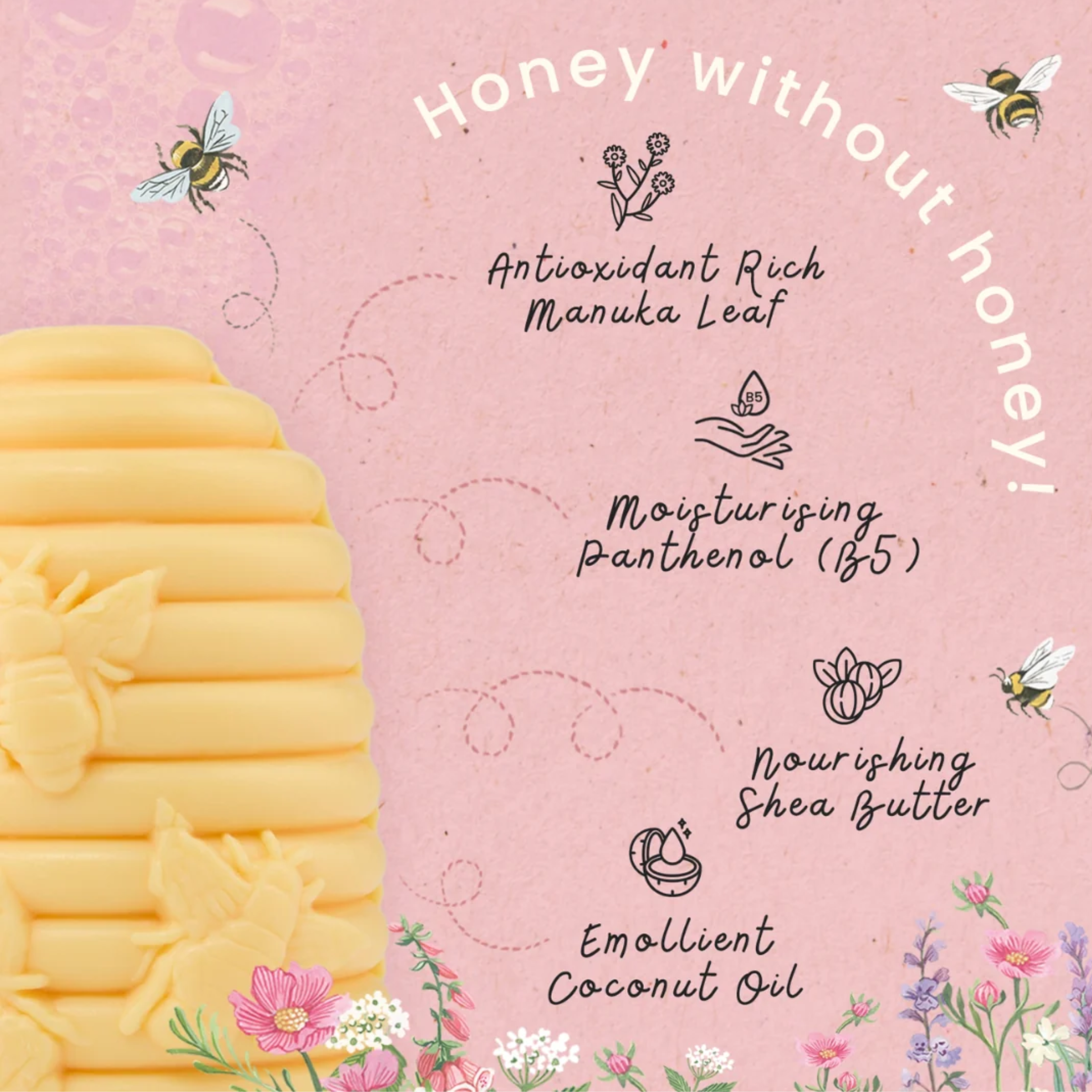 Heathcote & Ivory Busy Bees Beehive Soap 270g