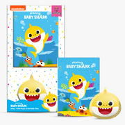 Baby Shark Fun Bath Tiles with Bath Fizzer 100g