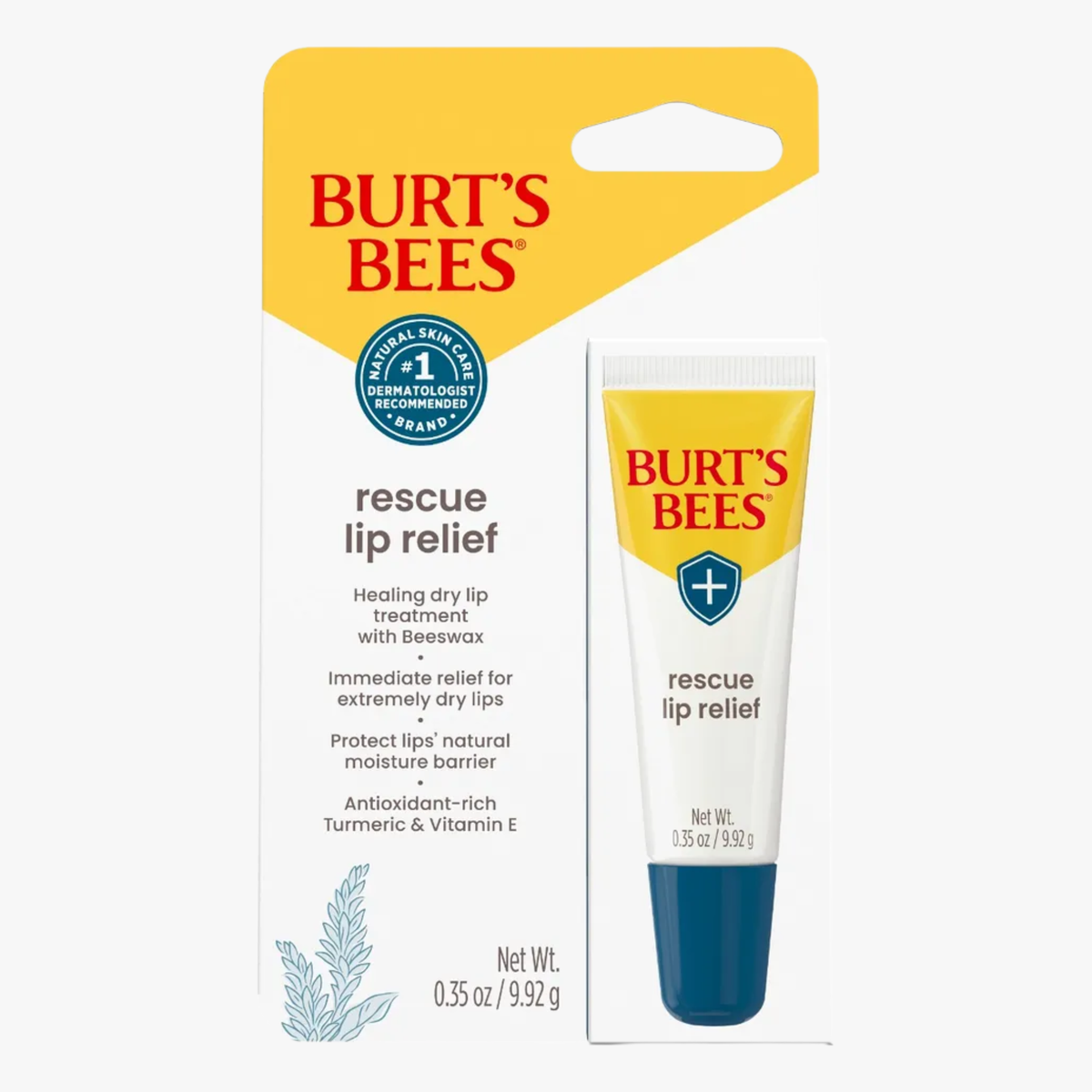 Burt's Bees Rescue Lip Relief Original 9.92g