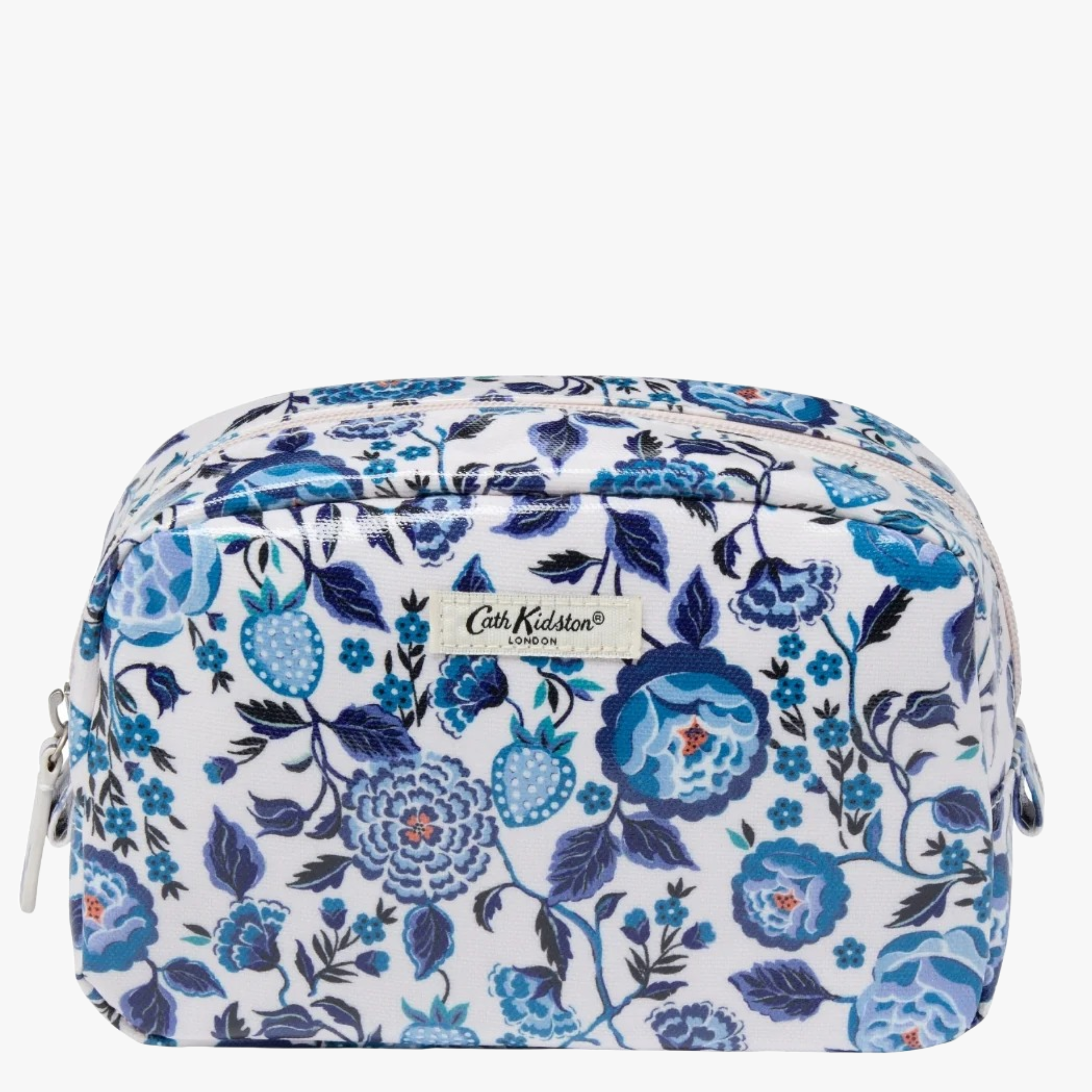 Cath Kidston Navy Carnation Cosmetic Bag