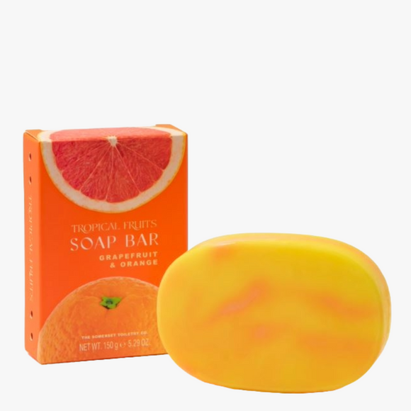 Tropical Fruits Orange & Grapefruit Soap 150g