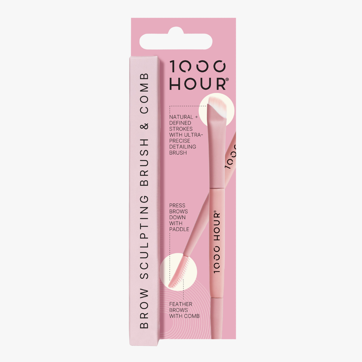 1000 Hour Brow Sculpting Brush & Comb