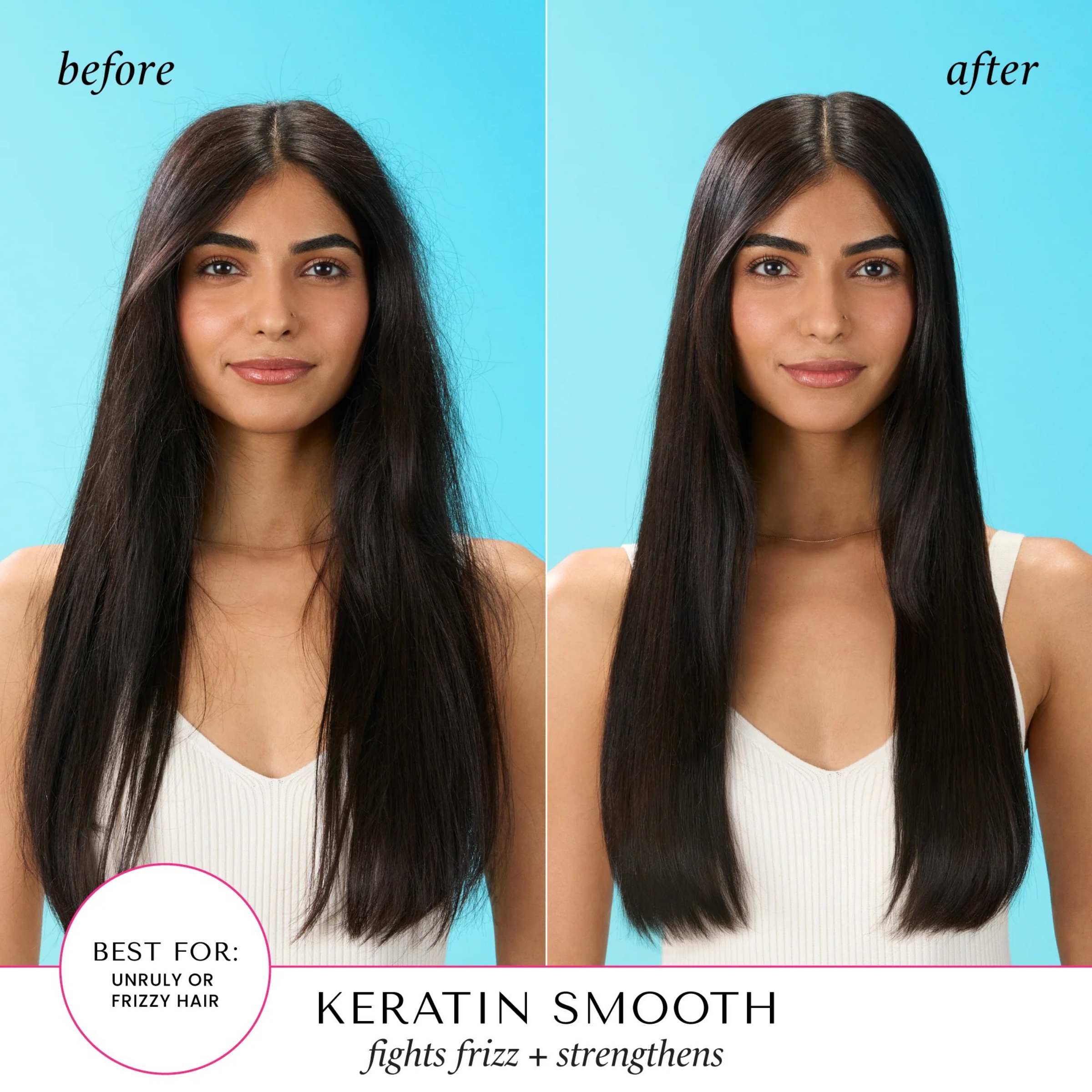 Hask Keratin Protein Smoothing 5-n-1 Leave In Spray 175ml