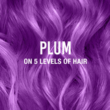 Punky Colour Plum Semi-Permanent Hair Colour 100ml