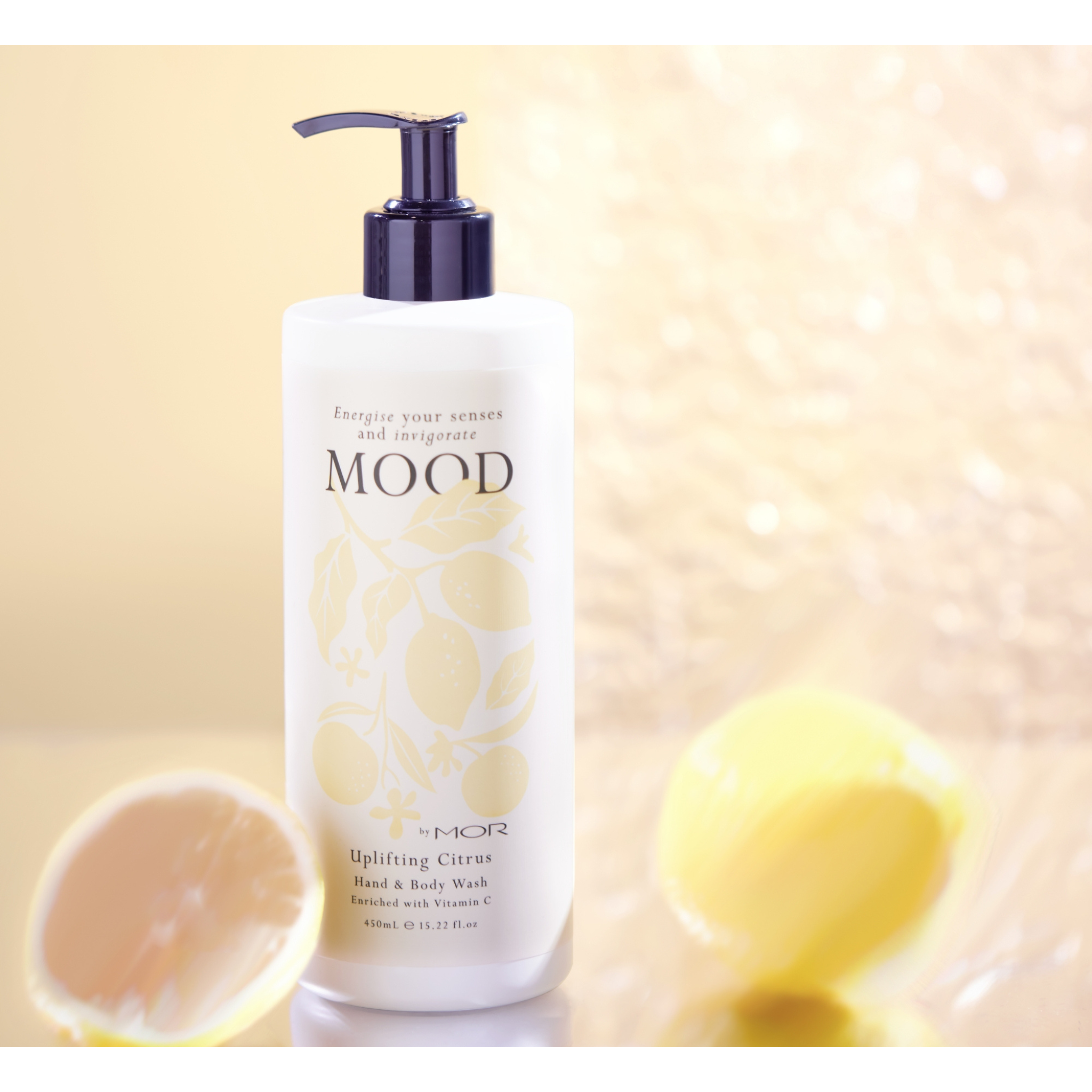 Mood by MOR Uplifting Citrus Hand & Body Wash 450ml