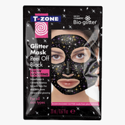 T-Zone Black Glitter Peel-Off Mask