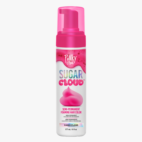 Punky Colour Sugar Cloud Semi-Permanent Foam Hair Colour Candy Floss 177ml