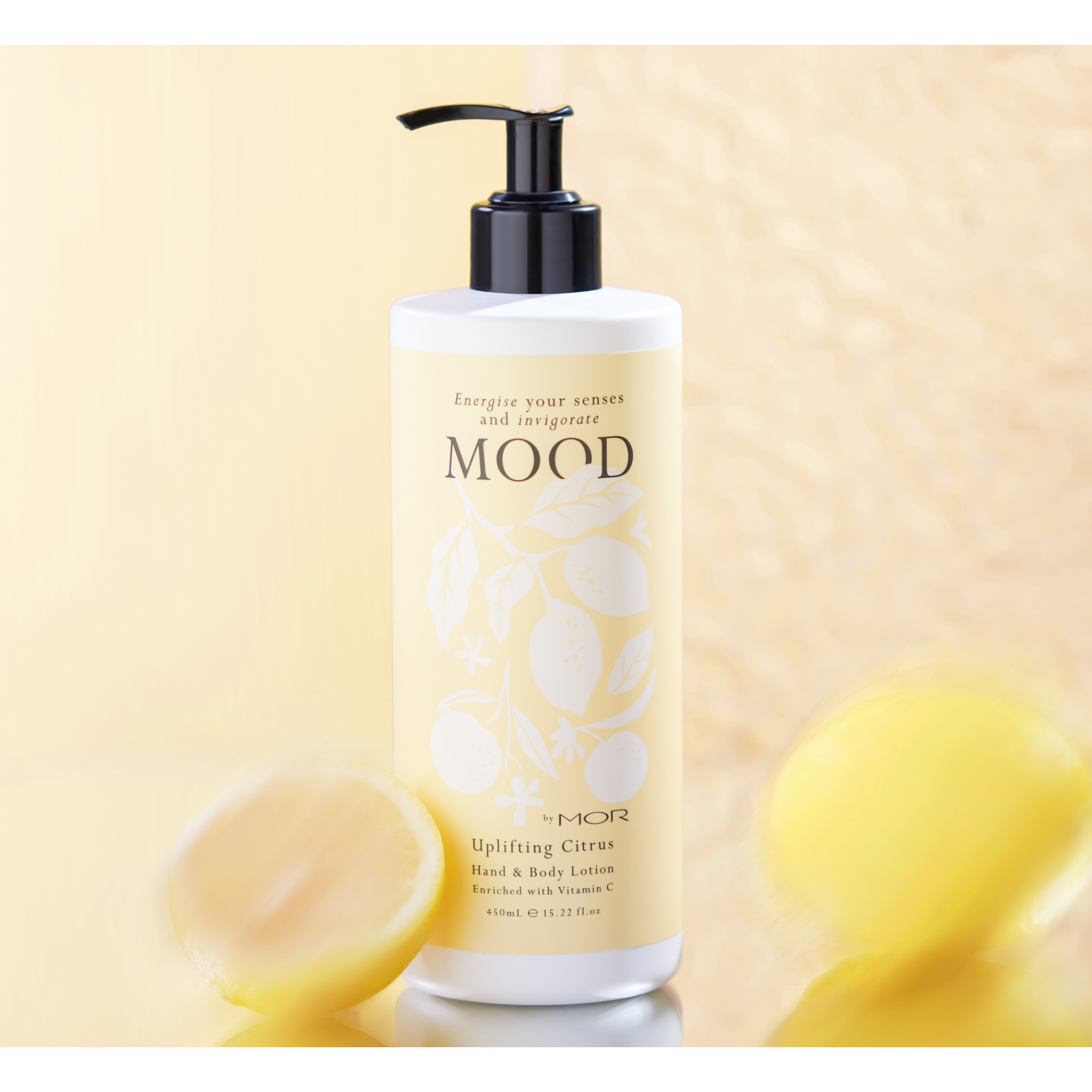 Mood by MOR Uplifting Citrus Hand & Body Lotion 450ml