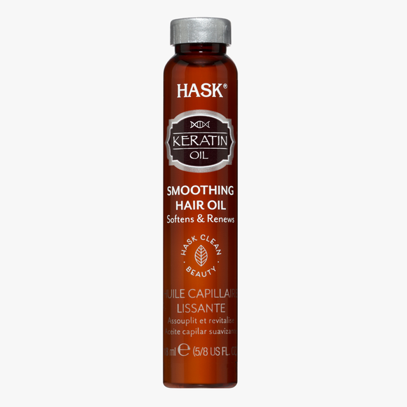 Hask Keratin Protein Smoothing Hair Oil 18ml