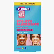 T-Zone Bye-Bye Blackheads Salicylic Acid & Tea Tree Nose Pore Strips 6 Pack
