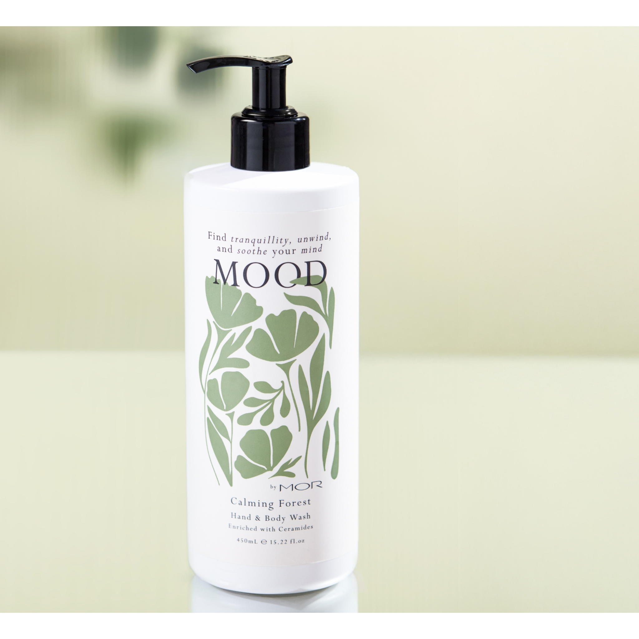 Mood by MOR Calming Forest Hand & Body Wash 450ml