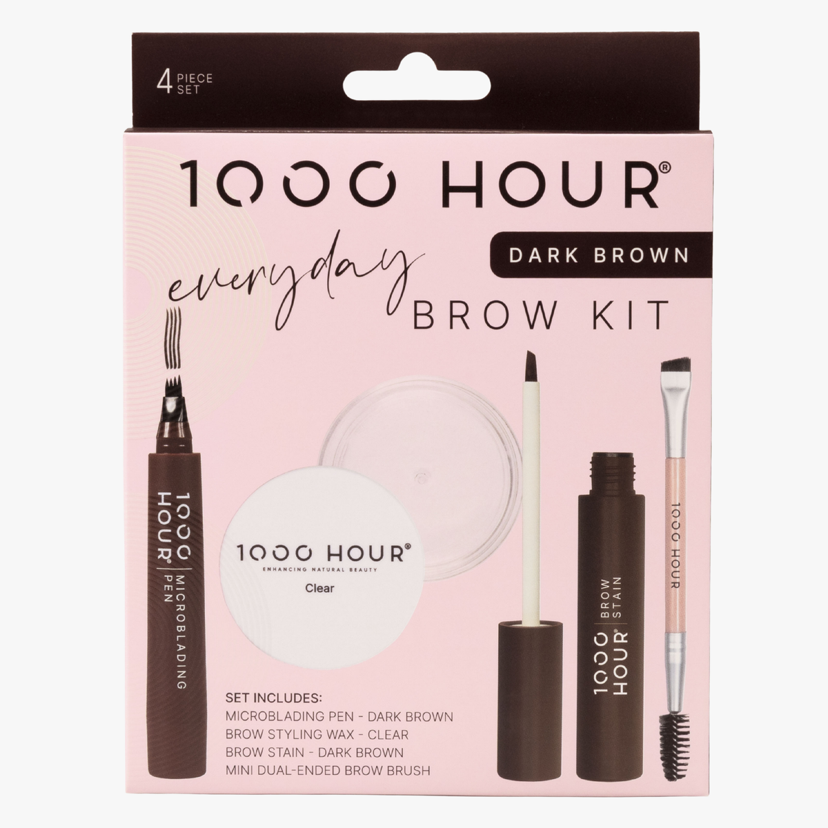 1000 Hour Everyday Brow Kit Dark Brown
