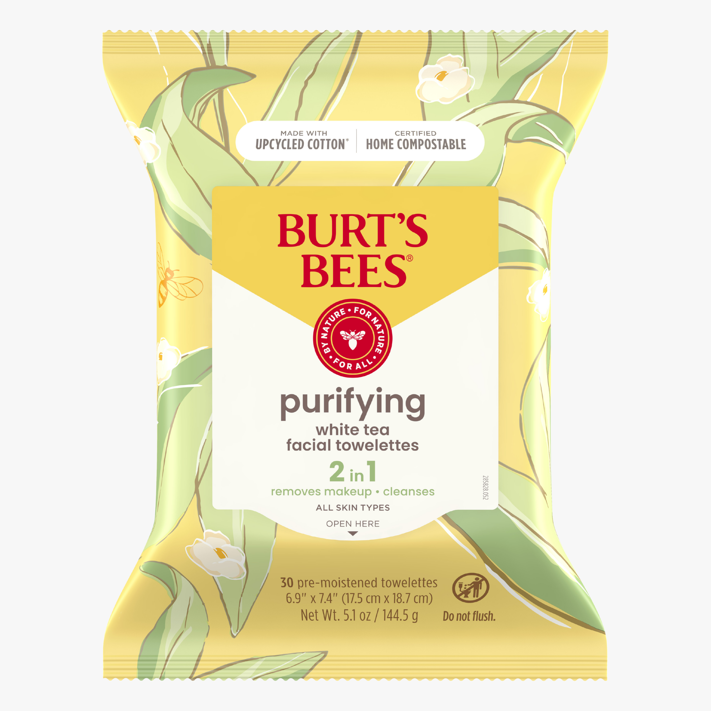 Burt's Bees White Tea Facial Cleansing Towelettes