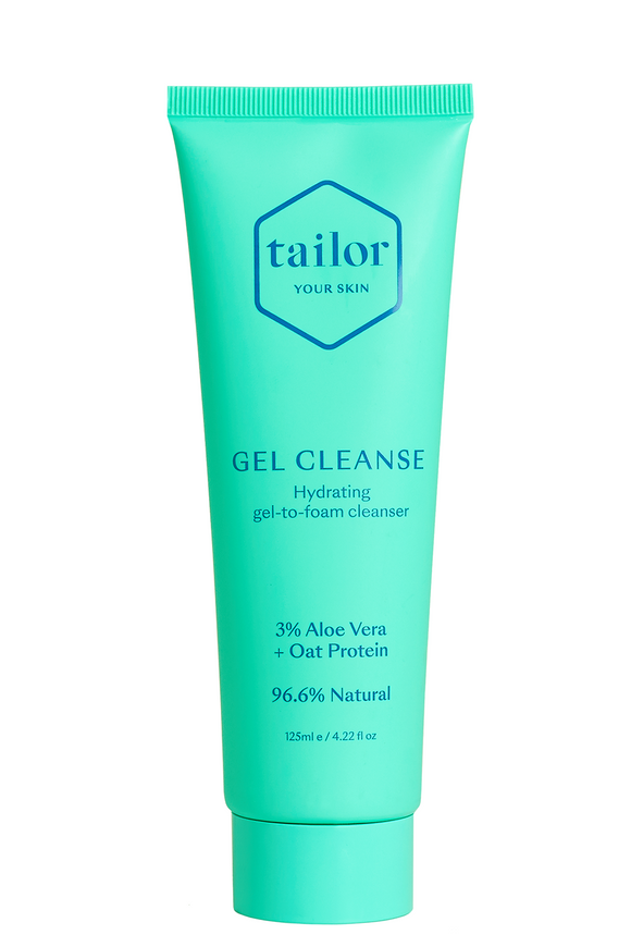 Tailor Gel Cleanse Hydrating Gel-to-Foam Cleanser 125ml