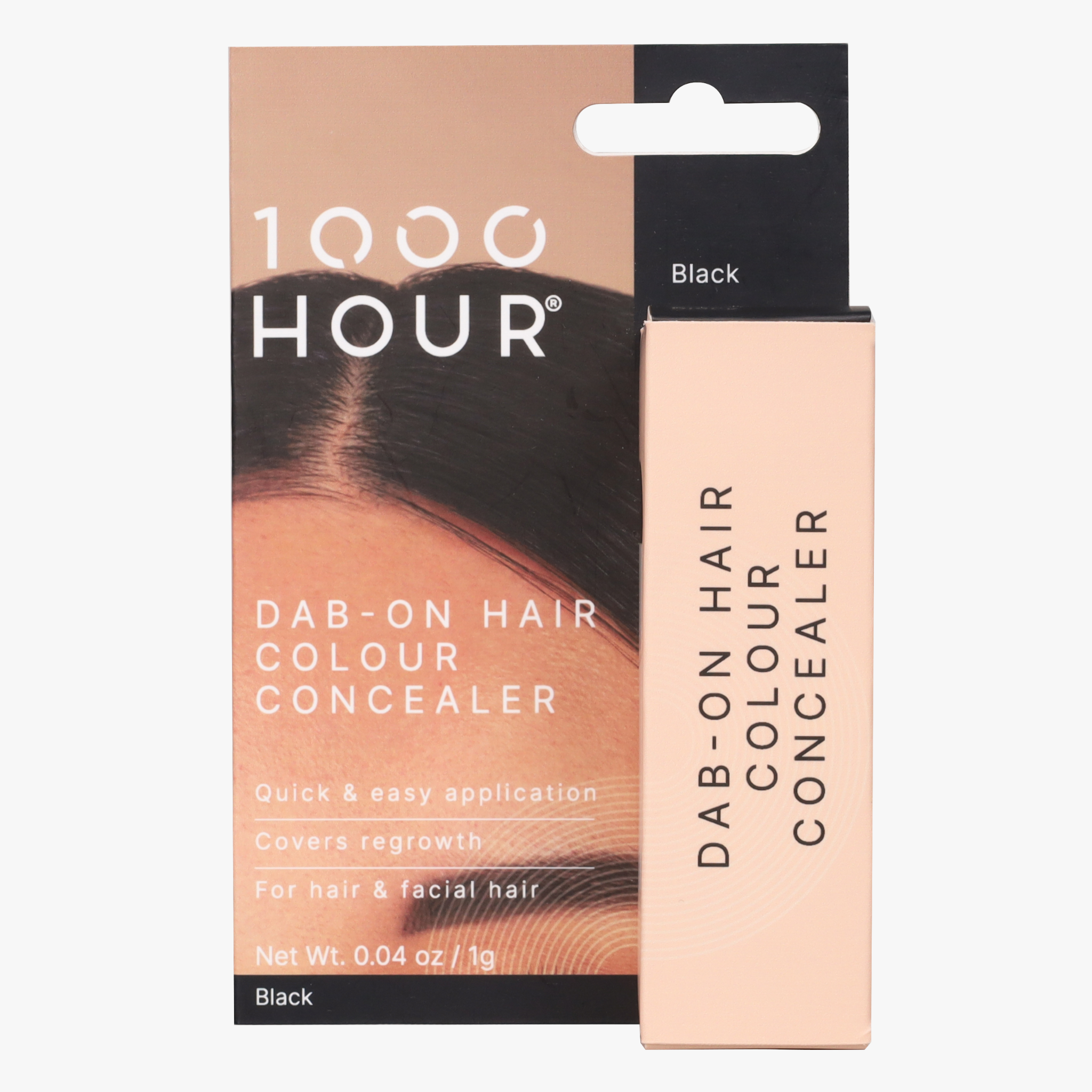 1000 Hour Dab-On Hair Concealer Black 1g