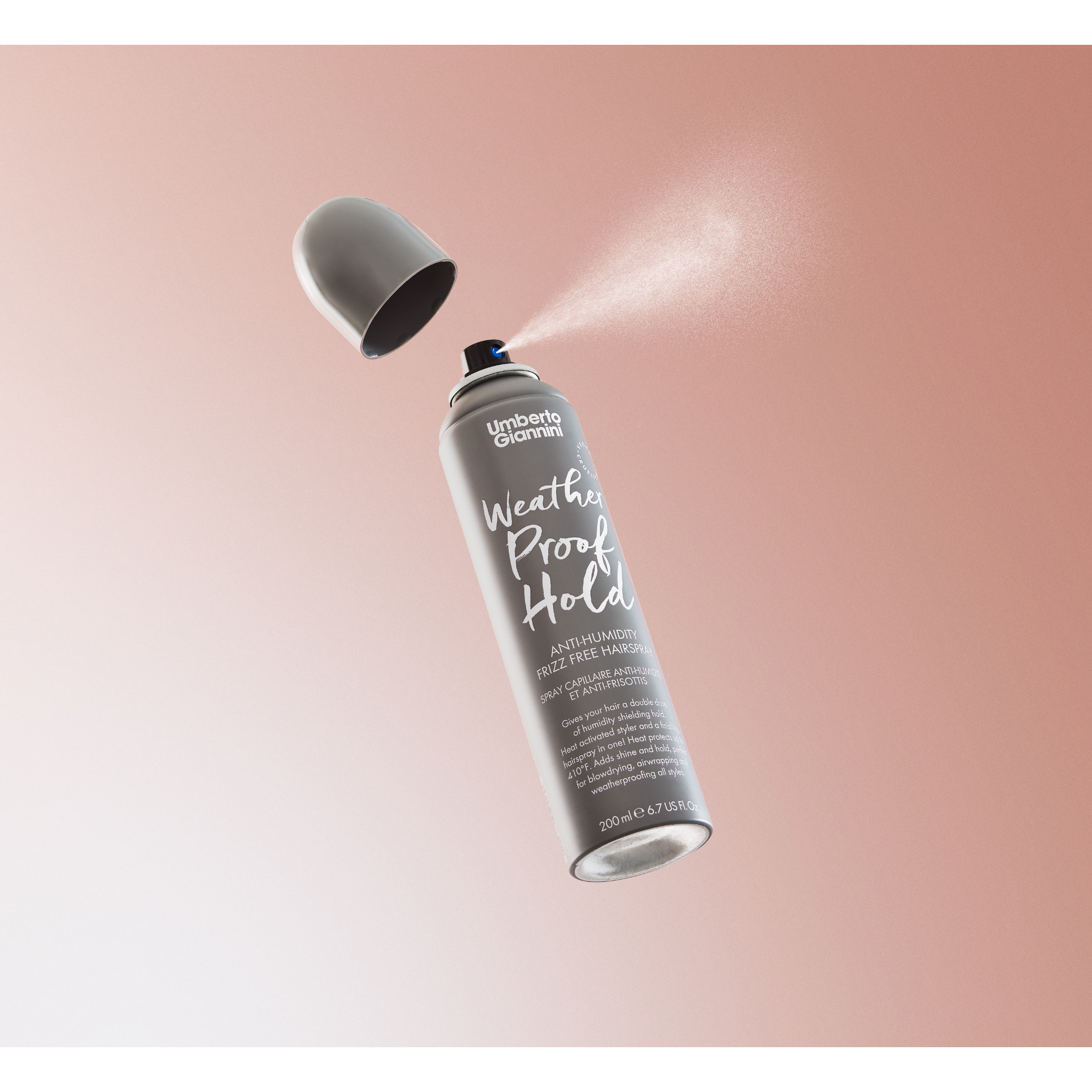 Umberto Giannini Weatherproof Hold Anti-Humidity Frizz Free Hairspray 200ml