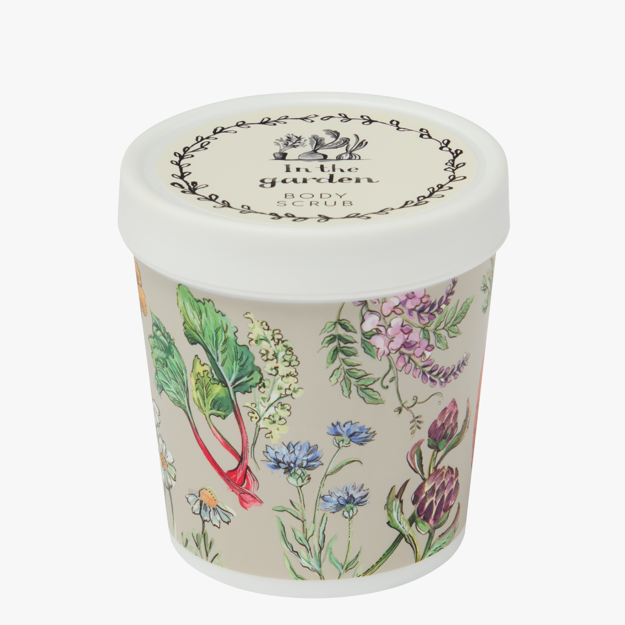 Heathcote & Ivory In The Garden Foaming Sugar Scrub 350g