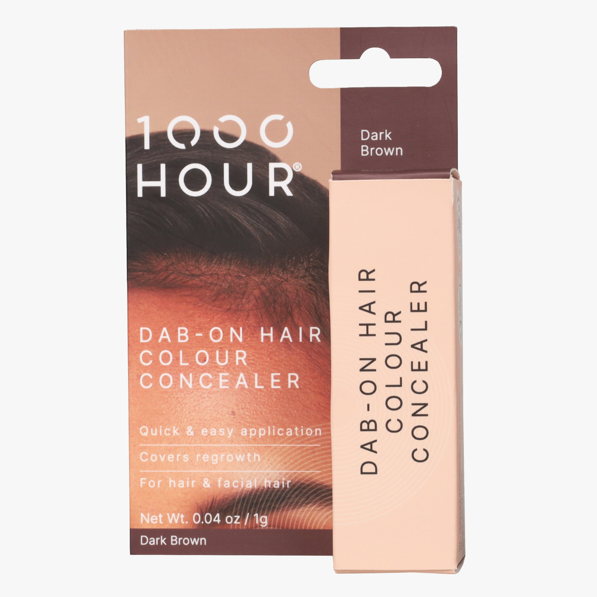 1000 Hour Dab-On Hair Concealer Dark Brown 1g