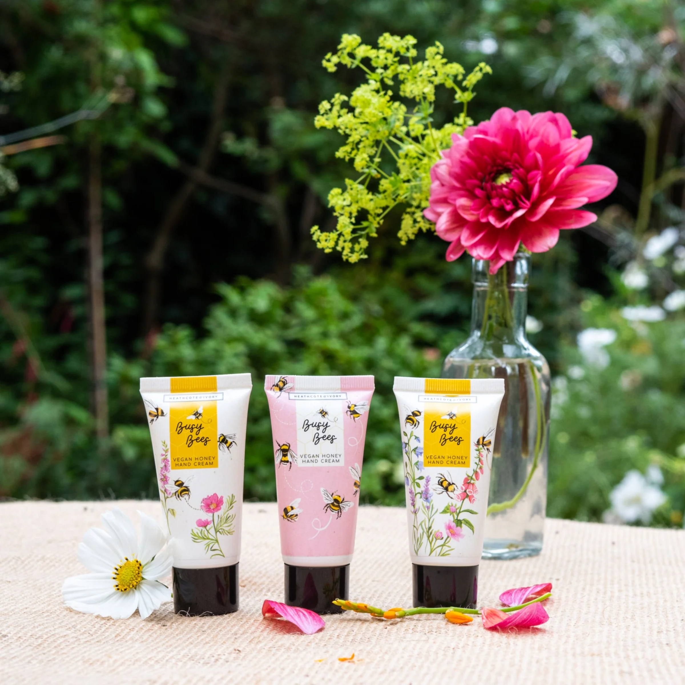 Heathcote & Ivory Busy Bees Hand Cream Trio