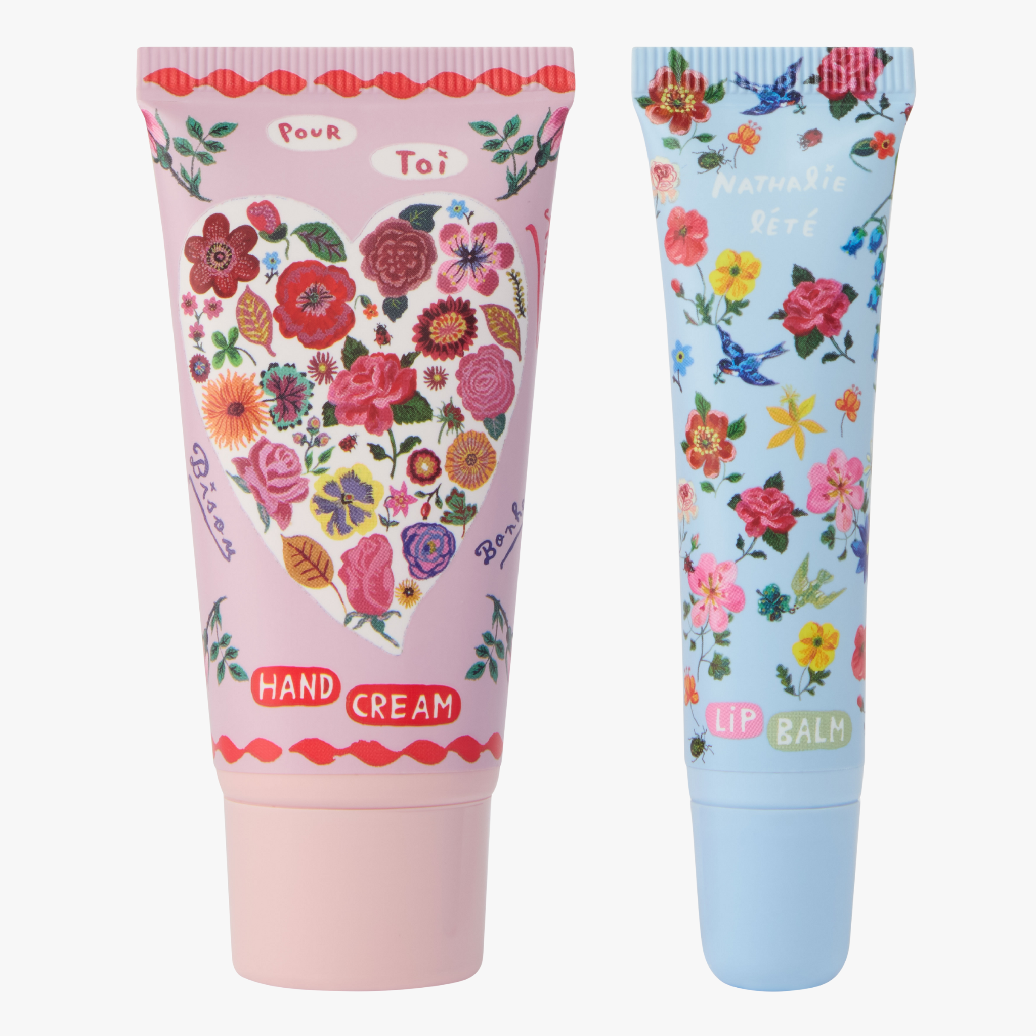 Heathcote & Ivory Nathalie Lete Hand & Lip Heart Tin