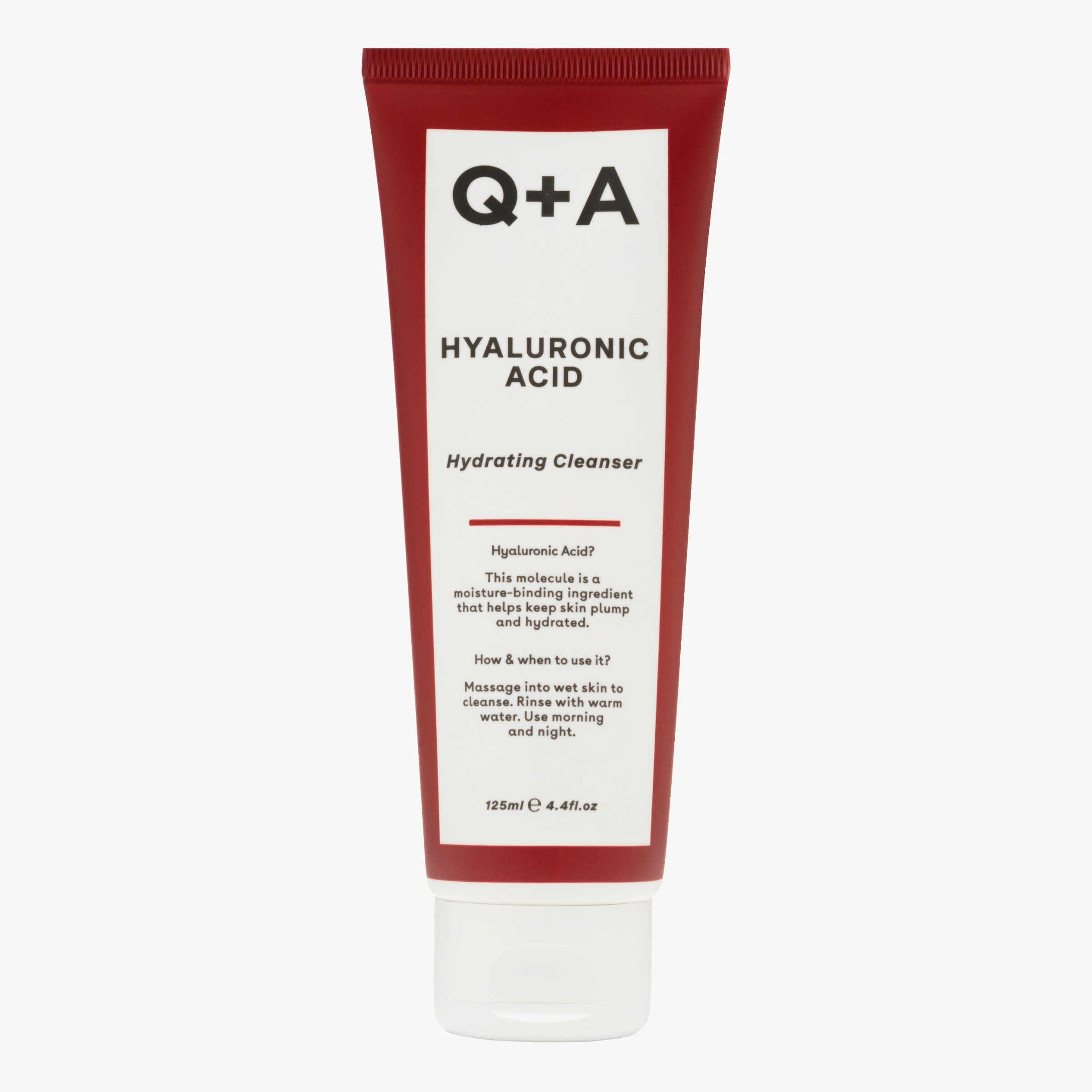 Q+A Hyaluronic Acid Gel Cleanser 125ml