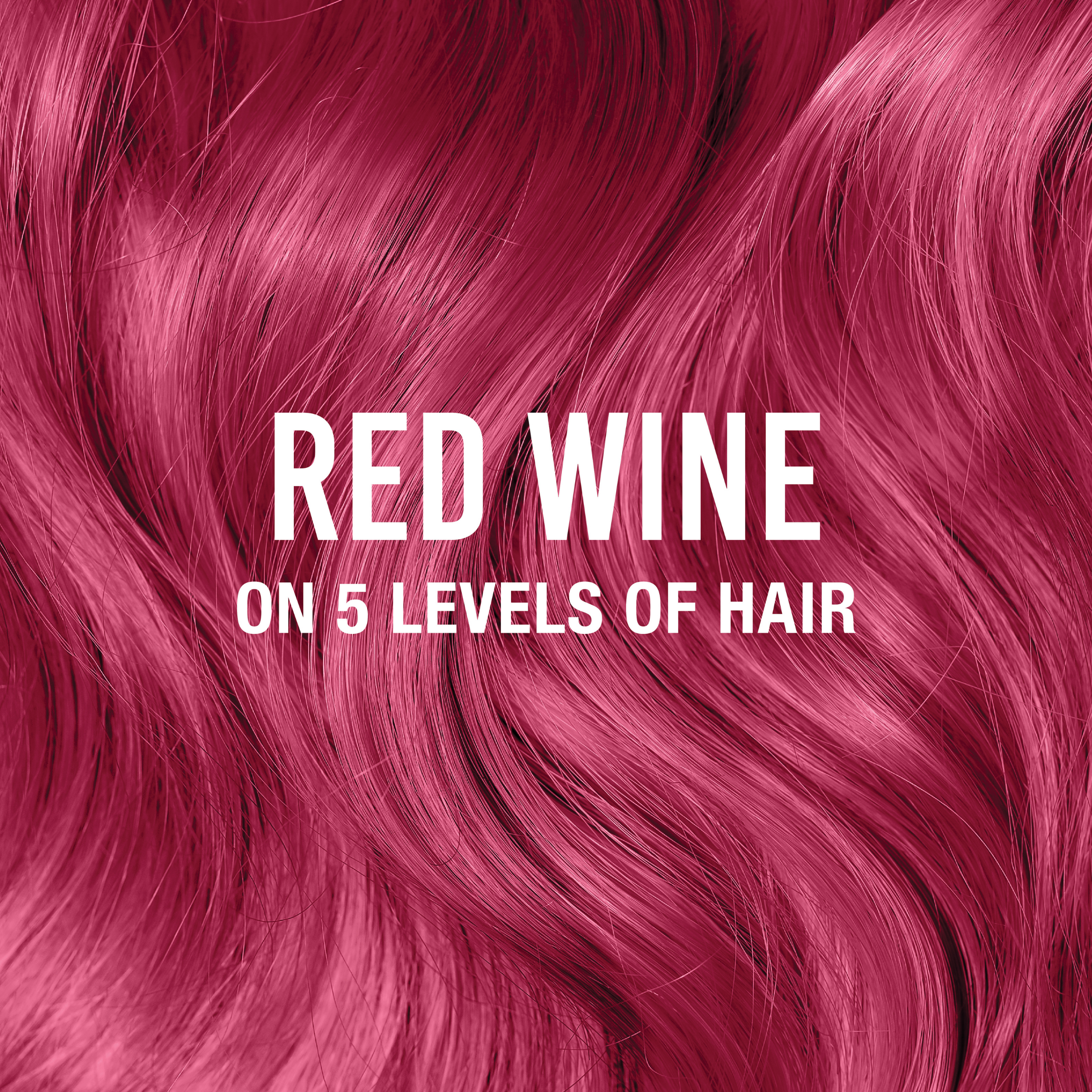 Punky Colour Red Wine Semi-Permanent Hair Colour 100ml